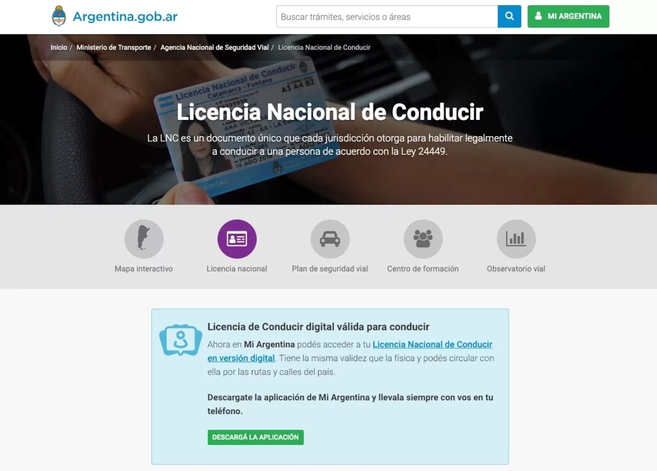 Argentina Just Made Driving Licences Digital Jp Ideo Com